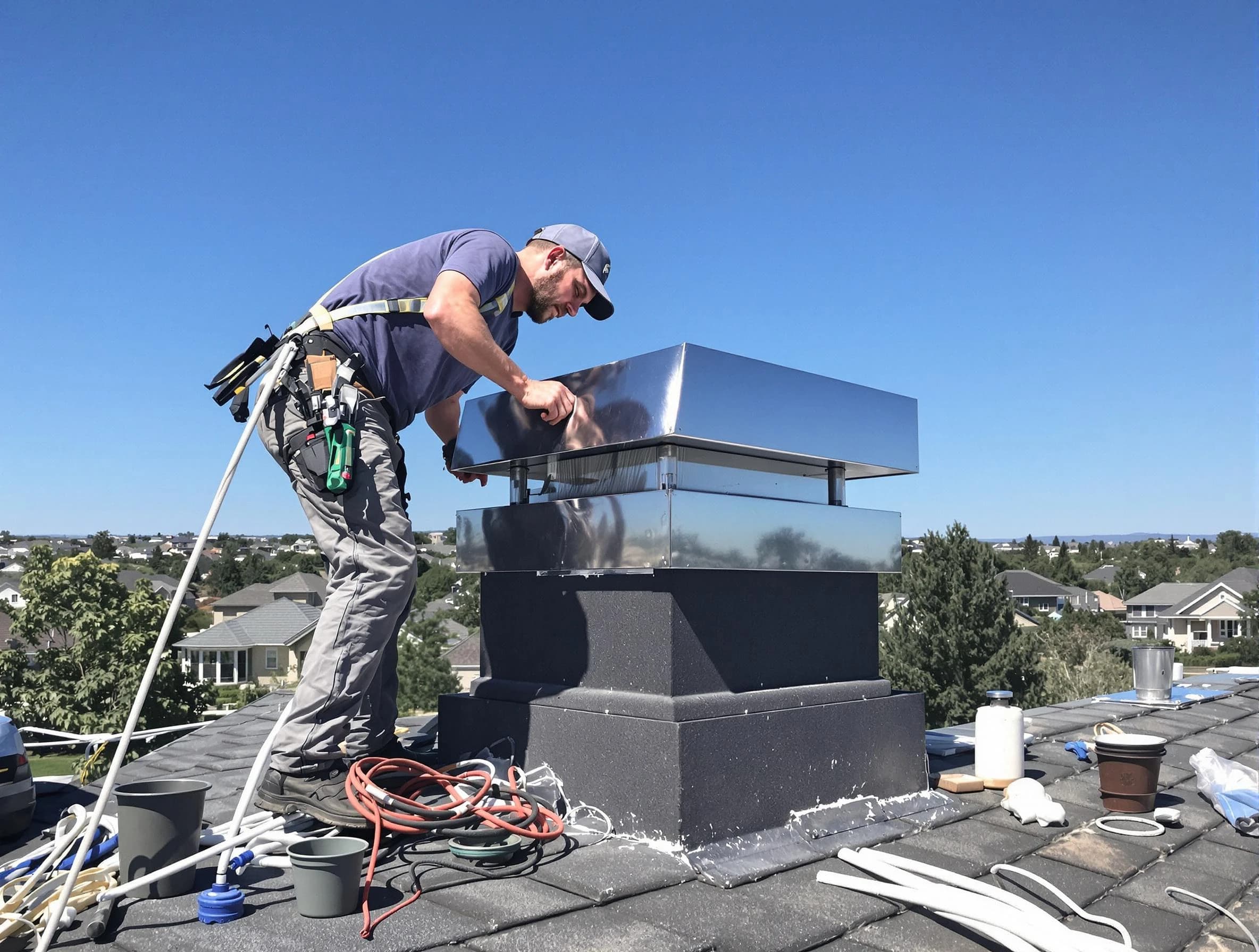 Chimney Cap Services service in Evergreen, CO