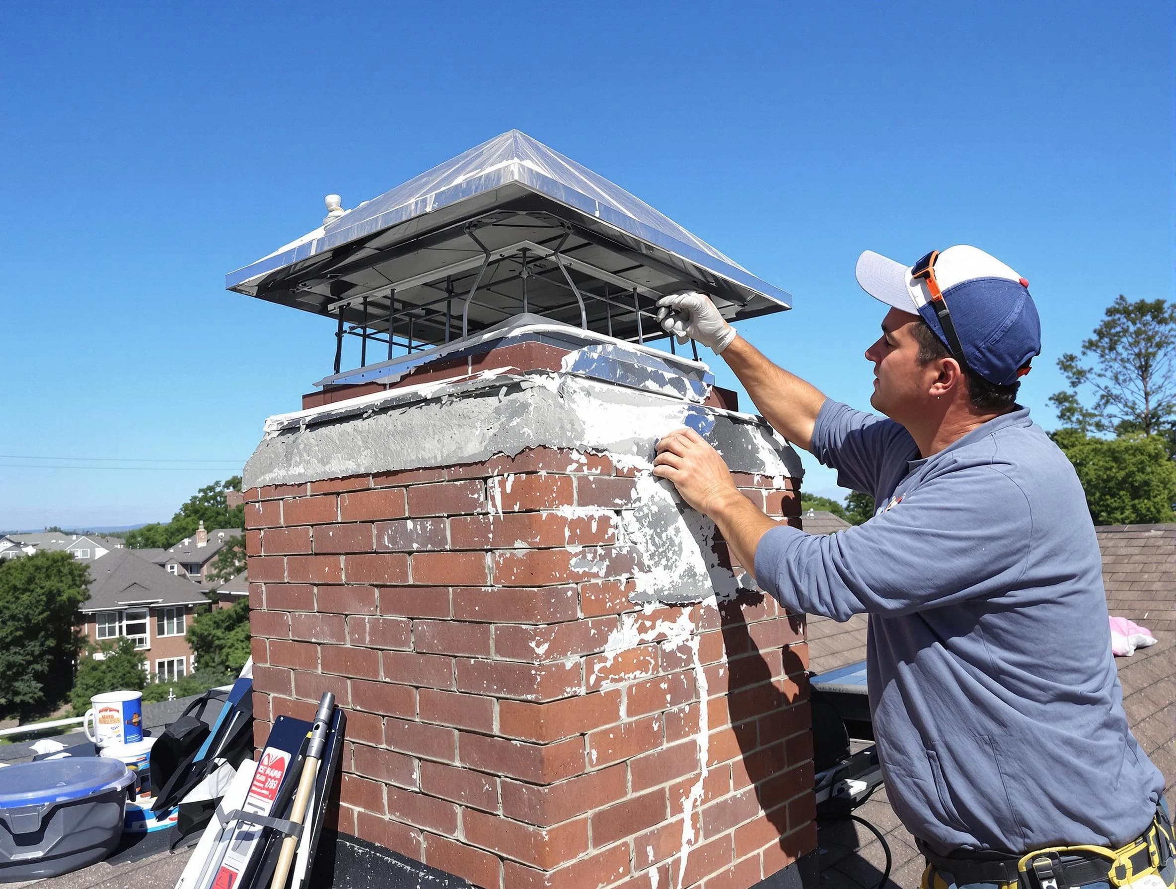 Chimney Crown Services service in Evergreen, CO